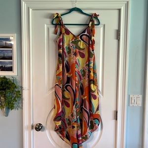 Summer Romper with Ties at Shoulders by MSK